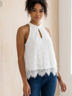 Fire Los Angeles lace tank medium
